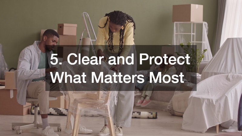 5. Clear and Protect What Matters Most